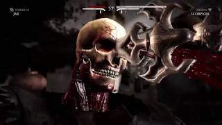 BestAhDemVI (Scorpion) vs  Mike Skills (Jax) Mortal Kombat XL