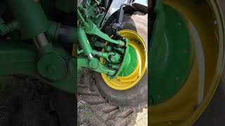 SUSPENSION SYSTEM JOHN DEERE 8R 310 🚜⚙️  ,🦾🤍#agriculture