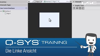 Q-SYS Level One Training  |  Software Overview - The Left-Side Pane (DE)