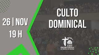 CULTO DOMINICAL | Rev. Leonardo | IPB Ibatiba | AO VIVO