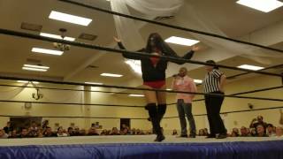 Sabotage wrestling: Keneisha Moon Entrance