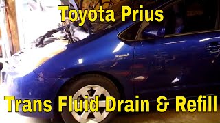 2008 Toyota Prius Transmission Fluid Change