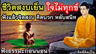 ฟังธรรมะก่อนนอน อย่าท้อแท้ ชีวิตไม่ทุกข์ ใจสบายก่อนนอน🙏ฟังธรรมะก่อนนอน(972)17