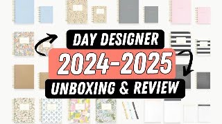 BIG REVEAL: 2024-2025 Day Designer Planner & Accessories Unboxing & Review