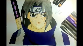 Drawing Itachi Uchiha