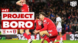 DREADFUL BORO AVOID EMBARRASSING DEFEAT! | Middlesbrough 1-1 Rotherham Utd - Project Boro #47