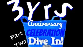 ASMR | 3 Year Anniversary Celebration Crush | Ice Bucket Crunch ( Part 2) | Dive In!