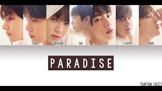 Paradise - BTS Lyrics [Han,Rom,Eng]