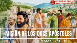 Misión de los doce apóstoles-Mateo 10:1-15