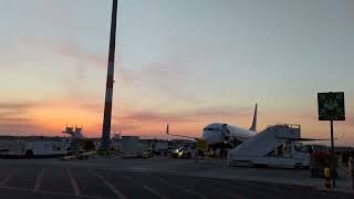 Boarding plane to Madrid, Spain (from Berlin!)