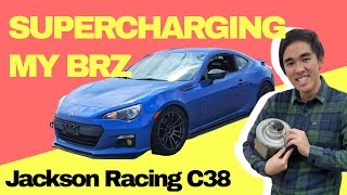 THE ULTIMATE BRZ TRACK CAR EP 1: WE BEGIN THE SUPERCHARGER INSTALL