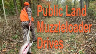 DEER DRIVES with the MUZZLELOADER