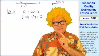 IAQ Engineering Lesson 09D: Room Ventilation With Recirculation