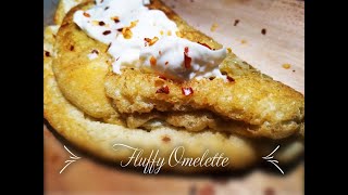 Fluffy Omelette || Omelette recipe || Fluffy Omelette with Mayonnaise