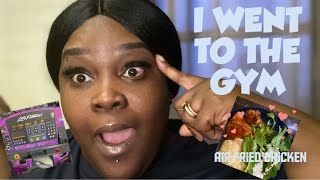 GYM DAY #1 |FIRST DAY BACK| #weightloss| #VLOG