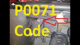 Causes and Fixes P0071 Code: Ambient Air Temperature Sensor Range/Performance