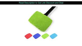 Great buy  1 Pcs Microfiber Multi Function Window Cleaning Brush Cover Choths Windshield Easy Clean