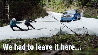 Toyota Tacoma Gets Stuck