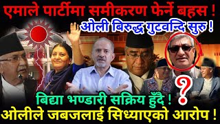 🔴EXCLUSIVE: एमालेमा जवज बहस,ओलीले जबज सिध्याएको आरोप,बिद्या भण्डारीको सक्रियता बढ्यो !Nimkant Pandey