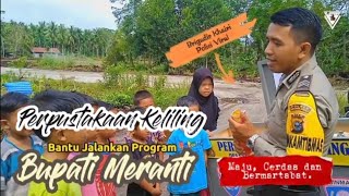 Keliling Kampung Ajakin Anak Anak Baca buku (Cover puisi)|| Brigadir Khairi #polisiviral