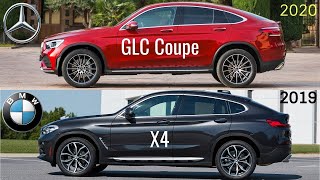 Mercedes GLC Coupe vs BMW X4