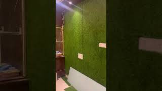 artificial grass with pvc work in nagpur #interior #renovation #nagpuri #likes #tumsakoipyaara