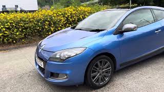 2011 61 Renault Megane 1.5 DCi GT Line TomTom 3DR Blue - PAN ROOF - NAV - ALLOYS - 77K MILES