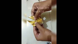 DIY Diya Stand from Waste #diy #bestoutofwaste #art #shorts #youtubeshorts #ytshorts