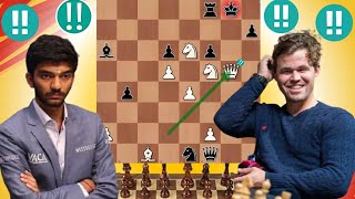 Master Chess Game: 02 By Magnus Carlsen vs Gukesh D