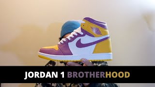 JORDAN 1 HIGH BROTHERHOOD- FULL REVIEW, SIZING, AND SLEEPER!