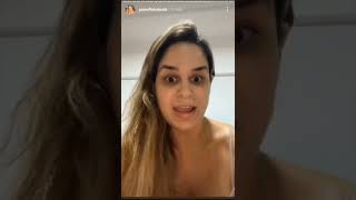 Pâmela Holanda se defende sobre acusações de seu ex-assessor - Stories apagados