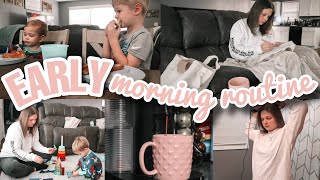 Early Morning Routine ✨REALISTIC✨ | Spend The Morning with Me | Mom of Three 2024