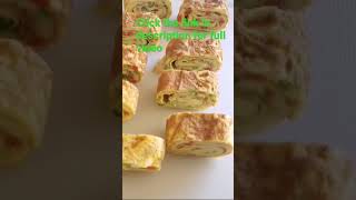 Egg roll recipe #shorts #eggrecipe #roll