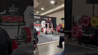 300 KG/661.3 Lb deadlift at IPL Equipped Worlds