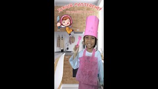 JUNIOR MASTERCHEF ANAK TK 😄-FIRA BELAJAR JADI CHEF DI SEKOLAH-FIRA HAURA CERIA