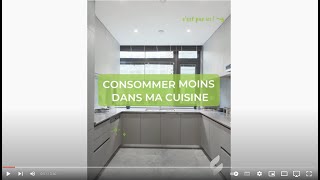 Consommer moins d'électricité dans ma cuisine