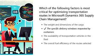 MB 330 Microsoft Dynamics 365 Supply Chain Management Exam Questions and Answers Part 4