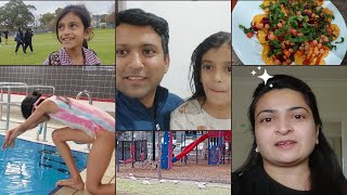 Misri ne swimming class ma lai gai | Mayuri's Indo-Australia Vlogs