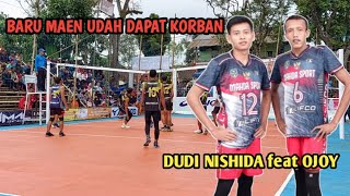 Feat Ojoy Enjoy si Kidal DUDI NISHIDA Baru Maen sudah dapat Korban || MDN vs PRIMA BAKTI Set 1