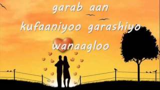 somali lyrics-song (TOBAN GU IYO JIILAAL)  FARXIYO FISKA ft QOMAAL