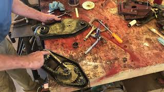 Poulan (Craftsman) front tine tiller gearbox repair-Part 2- Ran out of battery so Part 3 is coming