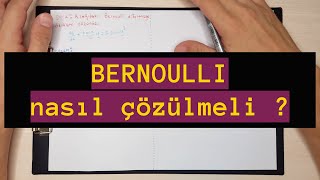 Bernoulli Diferansiyel Denklemi soru çözümü (2022) - Diferansiyel Denklemler