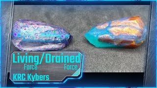 KRC Kybers #32 & #33 Releases:  Living Force and Drained Force Variant Kyber Set