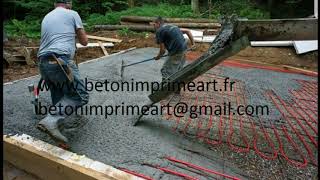 Beton Imprime  Brioude  www.betonimprimeart.fr, betonimprimeart@gmail.com