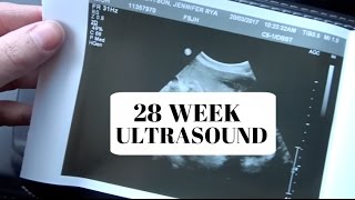 28 WEEK ULTRASOUND | VLOG