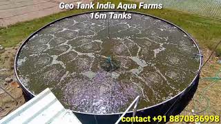 Biggest Biofloc tanks in India