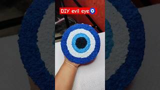 Diy evil eye🧿 with tissue #ytshorts #art #diy #craft #diycraft #shorts #evileye