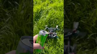 Boosting my drone’s speed with a touch of Red Bull! 🚀💨 Watch as it zooms off like never before!