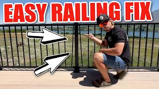 How To Eliminate Railing Baluster Rattle