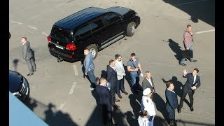 Новый кортеж Зеленского в одесском порту 7.07.2019 / Motorcade of Ukraine President